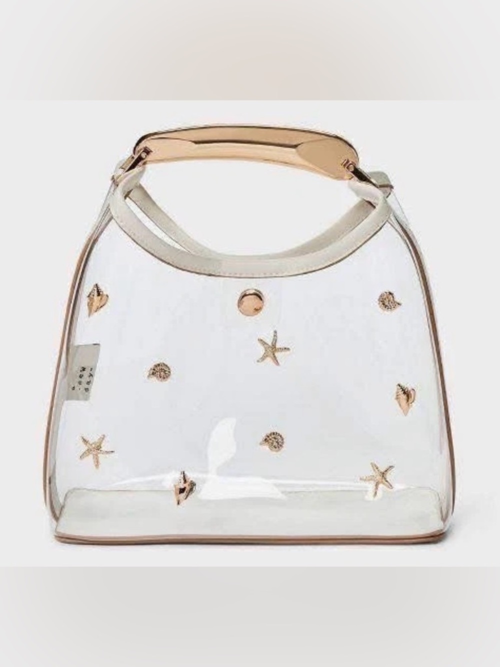 A New Day Transparent
Seashell Embellished Handbag